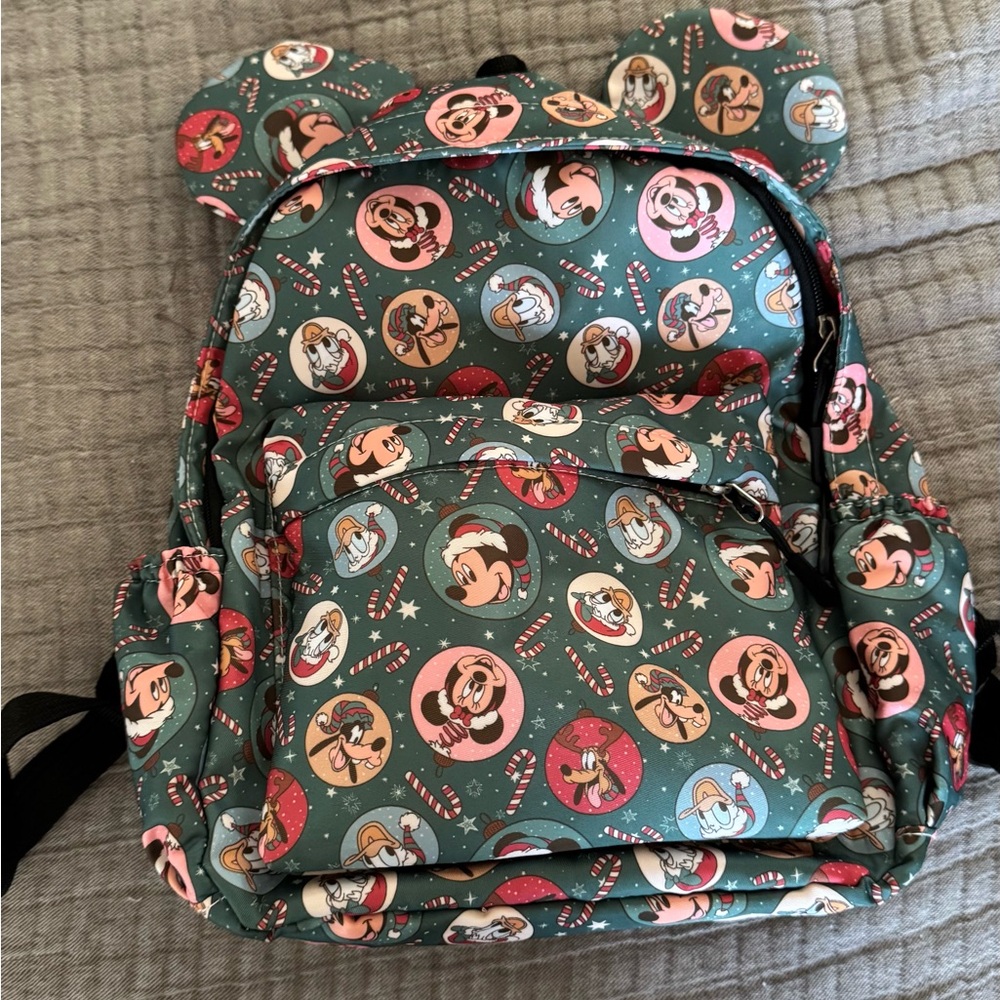 Disney Mickey & Friends Christmas Holiday Mini Backpack